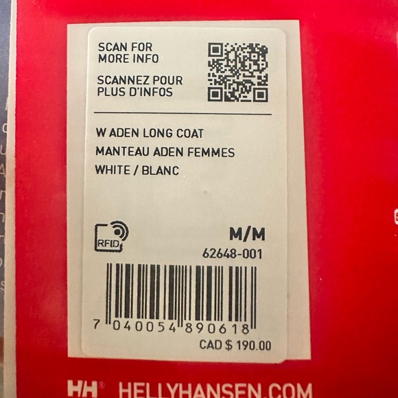 Women’s Helly Hansen Jacket Brand new Size M - Picture 2 of 3